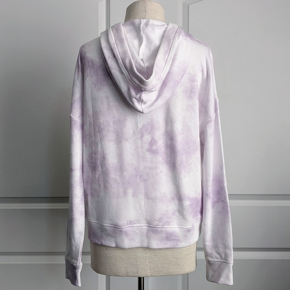 Rails Sweatshirt Pullover Hooded Cloud Tie Dye Cotton Modal Lavender M NWT - Picture 6 of 12